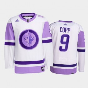 Winnipeg Jets - This #HockeyFightsCancer jersey could be