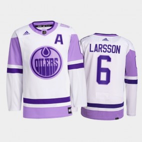 oilers hockey fights cancer jersey